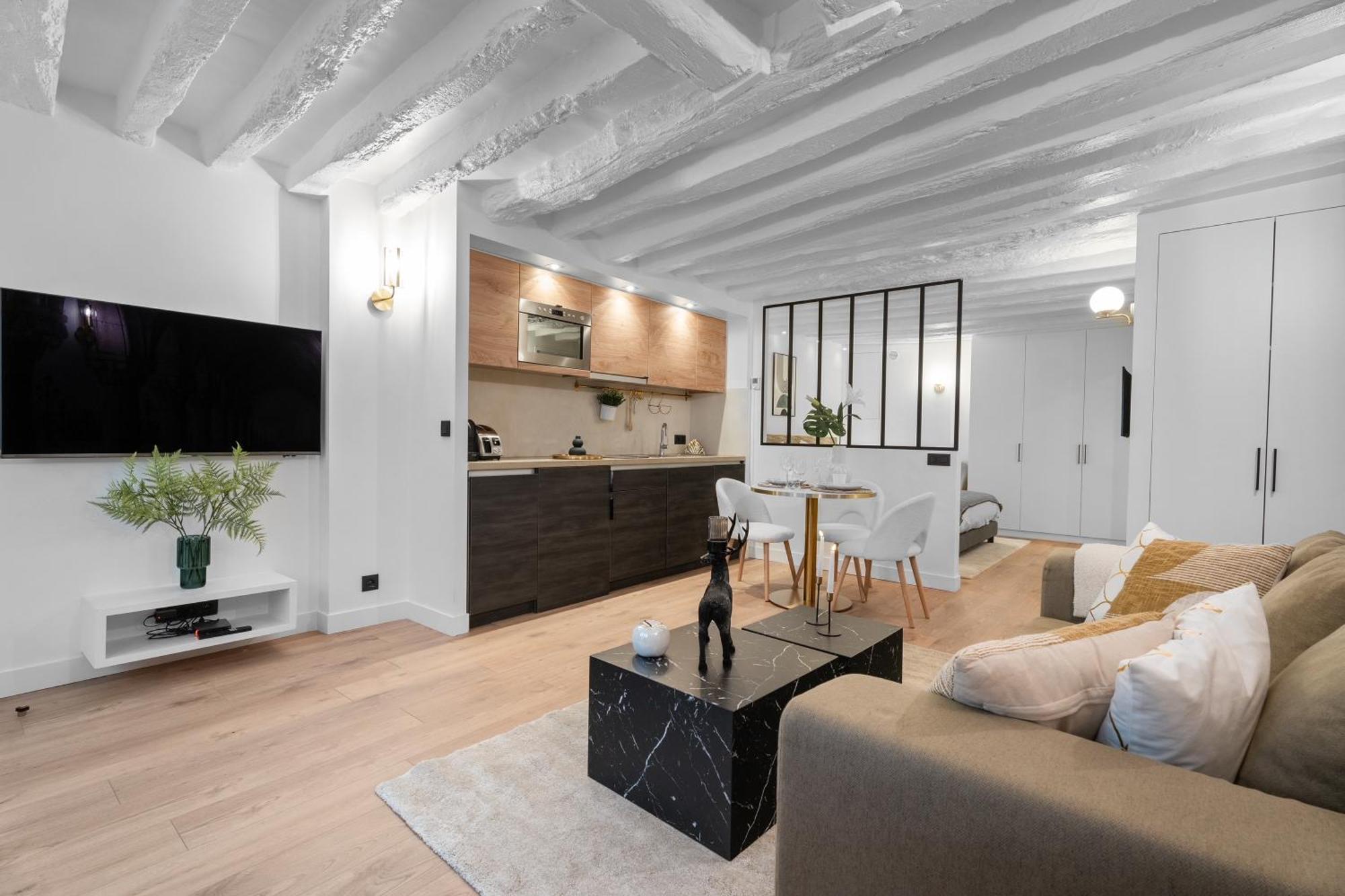 Appartement Cosy A 9 Min A Pied De La Cathedrale Notre Dame ปารีส ภายนอก รูปภาพ