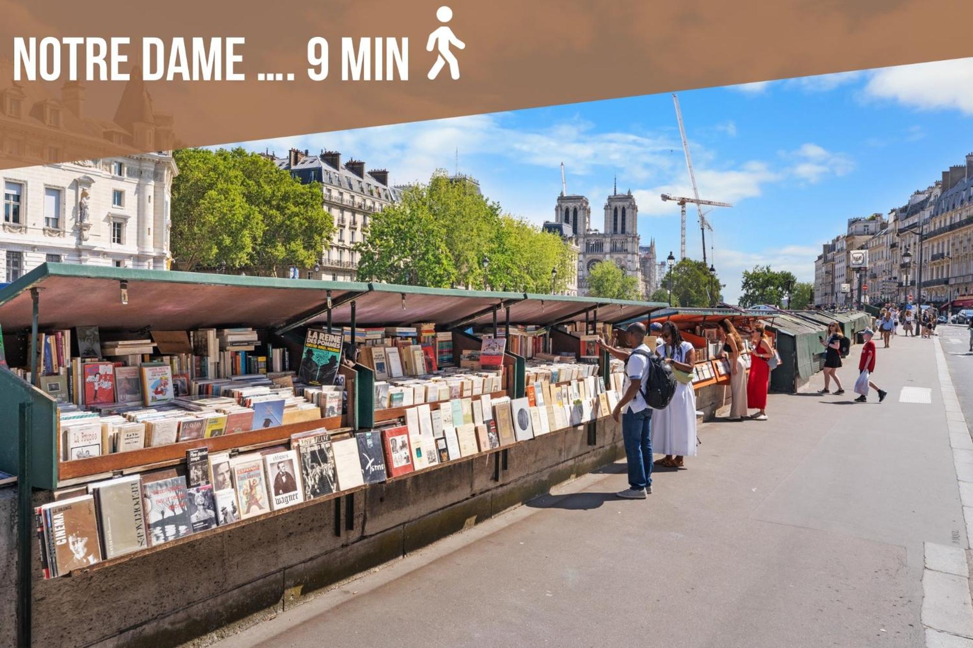 Appartement Cosy A 9 Min A Pied De La Cathedrale Notre Dame ปารีส ภายนอก รูปภาพ